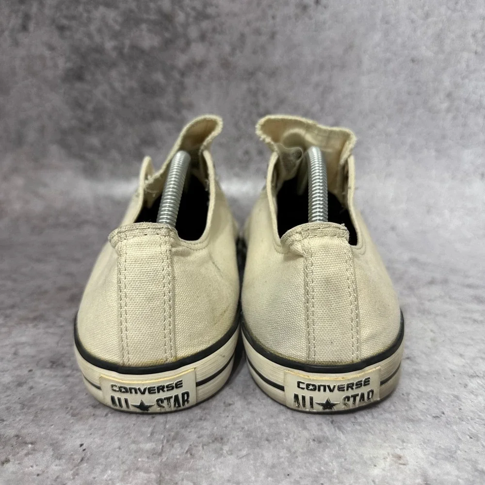 Converse John Varvatos Men 10.5 Natural Laceless Low Top 114283 All Star Sneaker